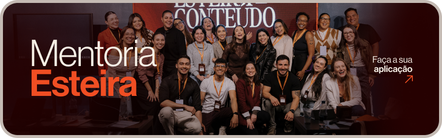 Mentoria Esteira — faça a sua aplicação